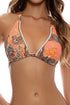 Luli Fama Seashell Jewel TRIANGLE HALTER TOP